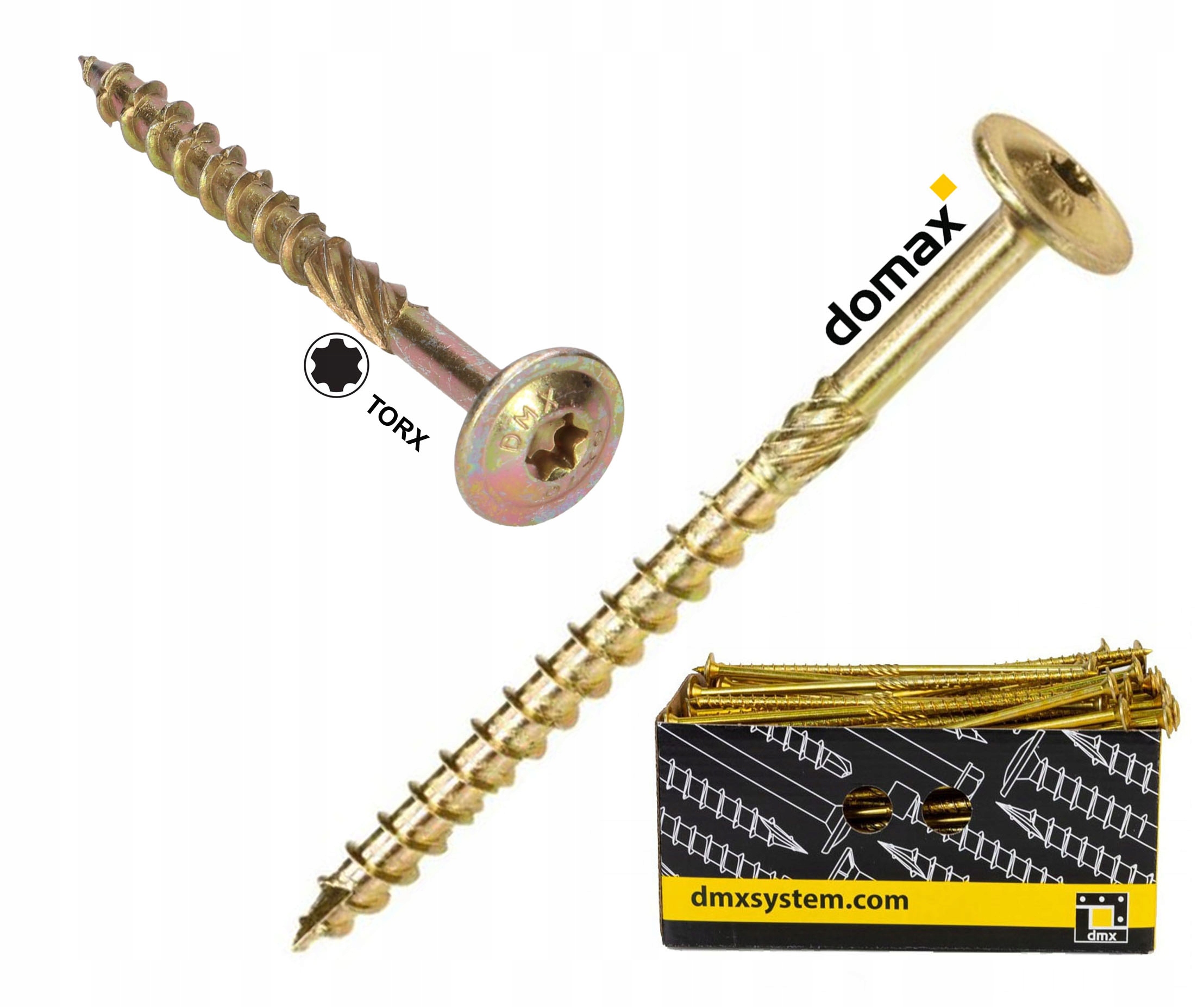 Domax skrutky do dreva 8 x 120 mm 50 ks.